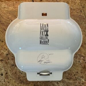 George Foreman White Grilling Machine